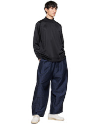 Needles Navy Hd Trousers