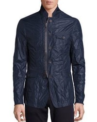 John Varvatos Star Usa Grid Stitched Jacket