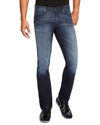 Hugo Boss Hugo 708 Slim Fit 1075 Oz Cotton Jeans 3334 Blue