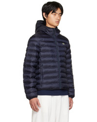 Lacoste Navy Hooded Jacket