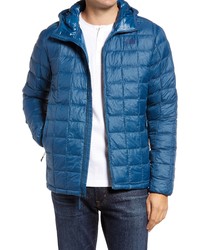 The North Face Thermoball Eco Hooded Jacket In Monterey Blue At Nordstrom