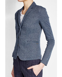 Woolrich Blazer With Cotton And Linen