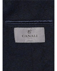 Canali Embroidered Linen Blend Blazer