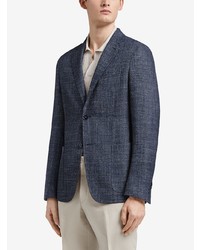 Ermenegildo Zegna Notched Lapel Single Breasted Blazer