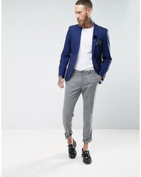 French Connection Slim Fit Linen Suit Jacket