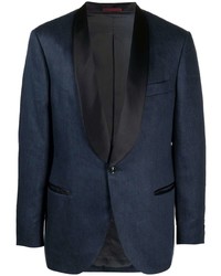 Brunello Cucinelli Tuxedo Linen Suit Jacket