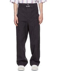 Isabel Marant Black Edwin Trousers