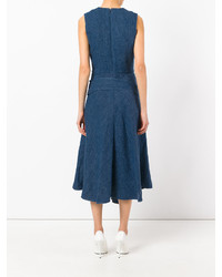 Victoria Beckham Asymmetric Draped Dress