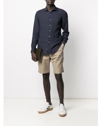 Fay Collared Linen Shirt