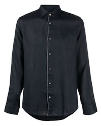 Emporio Armani Linen Long Sleeve Shirt