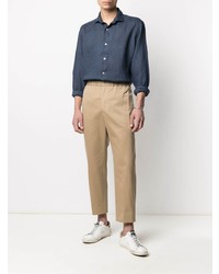 Eleventy Long Sleeve Linen Shirt