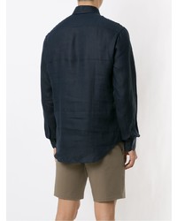 Giorgio Armani Long Sleeve Linen Shirt