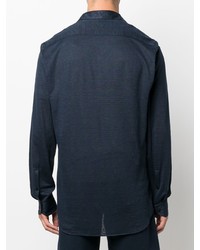 Zilli Long Sleeve Linen Shirt