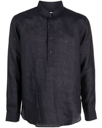 Orlebar Brown Long Sleeve Linen Shirt