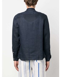 PENINSULA SWIMWEA R Long Sleeve Linen Shirt