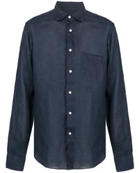 PENINSULA SWIMWEA R Single Pocket Linen Shirt