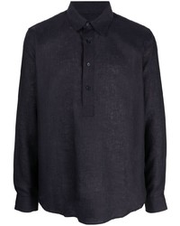 Orlebar Brown Ridley Long Sleeve Linen Shirt