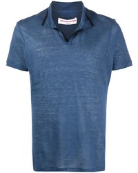 Orlebar Brown Felix Linen Polo Shirt