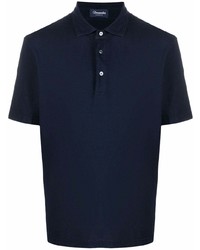 Drumohr Fine Knit Short Sleeved Polo Shirt