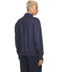 Brunello Cucinelli Blue Linen Jacket