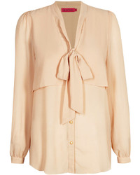 Boohoo Alexis Pussy Bow Blouse