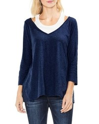 Vince Camuto Two By Layered Top