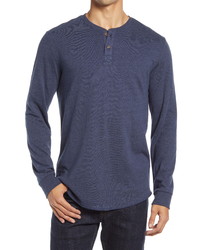 Marine Layer Long Sleeve Double Knit Henley
