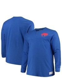 Mitchell & Ness Royal Buffalo Bills Big Tall First Round Pick Long Sleeve Henley T Shirt At Nordstrom