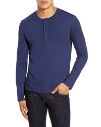 Goodlife Sueded Jersey Long Sleeve Henley