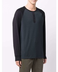 Theory Two Tone Long Sleeved T Shirt