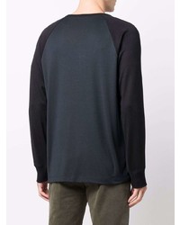 Theory Two Tone Long Sleeved T Shirt