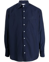 Kolor Asymmetric Collar Button Up Shirt