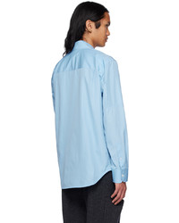 Helmut Lang Blue Cargo Shirt