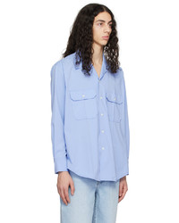 Recto Blue Fold Shirt