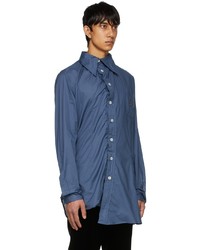 Vivienne Westwood Blue Organic Cotton Shirt