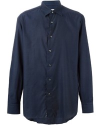 Brioni Small Embroidery Effect Shirt