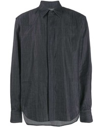 Zilver Button Down Shirt In Bci Cotton