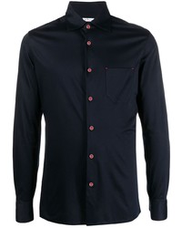 Kiton Button Up Long Sleeve Shirt