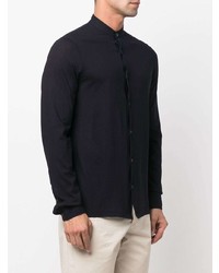 Dell'oglio Collarless Cotton Shirt