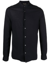 Dell'oglio Collarless Cotton Shirt