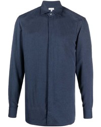 Caruso Concealed Front Fastening Shirt