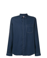 Ps By Paul Smith Contrast Stitch Shirt