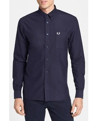 Fred Perry Extra Trim Fit Oxford Sport Shirt