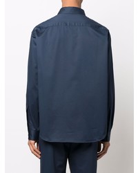 Giorgio Armani Flap Pocket Long Sleeve Shirt