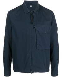 C.P. Company Flap Pocket Zip Up Shirt