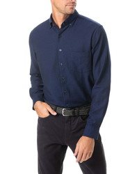 Rodd & Gunn Glendowie Blue Twill Shirt