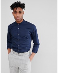 French Connection Grandad Long Sleeve Shirt