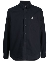 Fred Perry Logo Embroidered Shirt