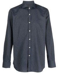 Canali Long Sleeve Button Up Shirt