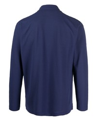 Zanone Long Sleeve Buttoned Cotton Shirt